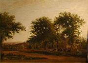 Samuel Lancaster Gerry A Rural Homestead near Boston Sweden oil painting artist